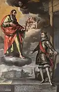 Aparición de San Pablo a San Fernando