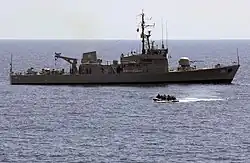 BRP Apolinario Mabini (PS-36) conducting SEAL delivery exercises