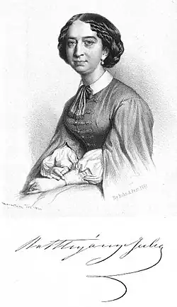 portrait of Countess Júlia Apraxin