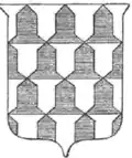 Vair plain in 4 rows