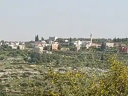 Araqah as seen from the Shahak Industrial Park