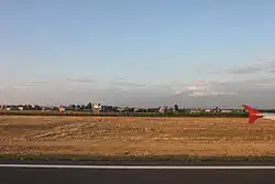 Arbat as seen from the Zvartnots International Airport