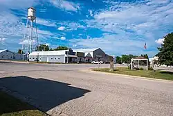 Arcadia's Water Tower on Main Street