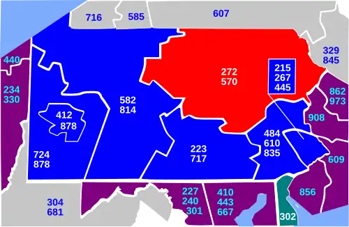 Area code 570