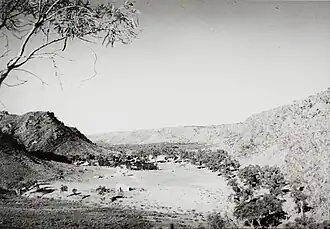 Areyonga settlement in the Northern Territory of Australia (circa 1958)