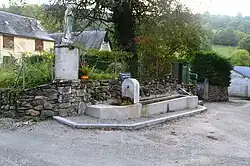 The drinking trough in Argein