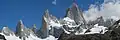 Aguja Mermoz to right of Fitz Roy