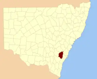 Location of Argyle
