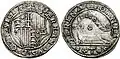 Neapolitan coin (Armellino) of Ferrante