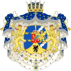Coat of Arms as Prince of Sweden, Duke of Södermanland