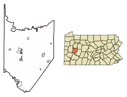 Location of South Bethlehem in Armstrong County, Pennsylvania.
