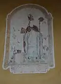 The Monumental Painting: a Bishop and a Consecrational Cross