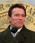Arnold Schwarzenegger, Governor of California[6](ineligible to run)
