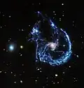 JWST MIRI Image of Arp 107