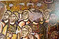 11th-century mosaic of the Arrest of Jesus, in the monastery