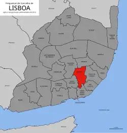 Location of Arroios