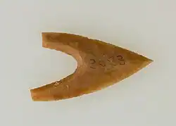 Badarian arrowhead, 4000-3800 BC.[48]
