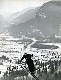 Big Bend Ski Jump in Revelstoke, British Columbia, Canada