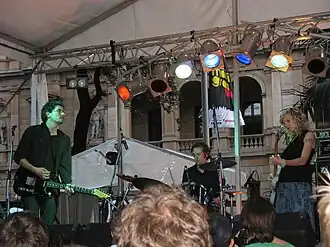 Art of Fighting performing at St Jeromes Laneway Festival