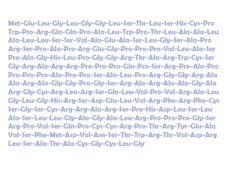 Primary structure of human artemin (Isoform 1 [UniParc])
