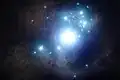 Artist's impression of progenitor star to a type Ic supernova SN 2017ein in NGC 3938.[23]