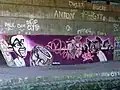Artistic Urban Graffiti under the A73