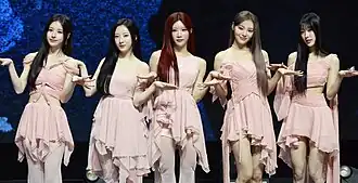 Artms in June 2025 * L–R: Heejin, Haseul, Kim Lip, Jinsoul, and Choerry
