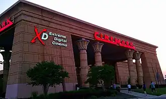 Cinemark Egyptian 24 Megaplex Theaters main entry