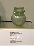 Aryballos imported from Roman Egypt, found in Gebel Adda. Royal Ontario Museum