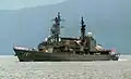 JS Asagiri on 1 July 1990.