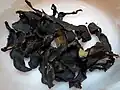 Dried flesh ready for culinary use