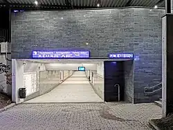 Station tunnel