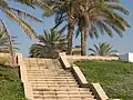 Ashdod, ancient lighthouse which was used in conjunction with the fortress (at top of modern staircase)
