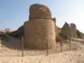 Northwestern corner tower