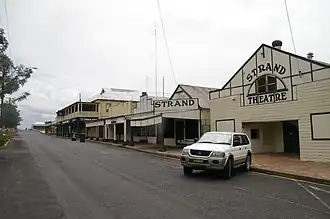 The main street