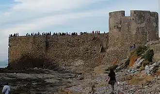 Sea bastion at western end of the medina