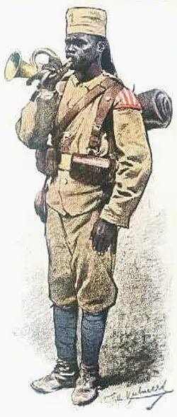 Askari bugler German East Africa