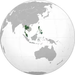 Founding members of the Association of Southeast Asia