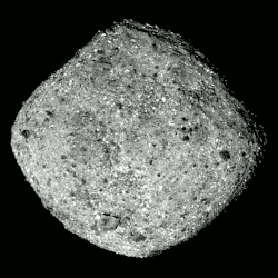 Asteroid Bennu, imaged by the OSIRIS-REx probe, 3 December 2018