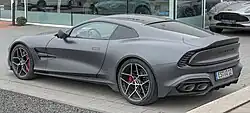 Rear of 2024 Vanquish