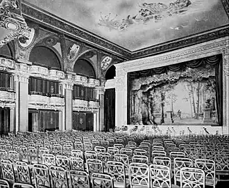 The main ballroom as theater