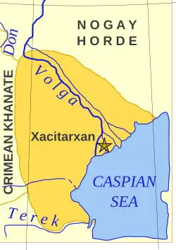 Astrakhan Khanate in 1466–1556