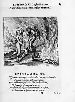 Fire fight - Atalanta Fugiens, 1618