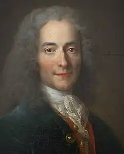 Portrait of Voltaire by Nicolas de Largillière, c. 1720s