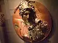 Medallion with head and shoulder, Thessaloniki Archaeological Museum