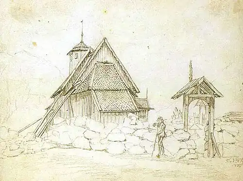 Old Atrå Stave Church