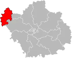 Situation of the canton of Nogent-sur-Seine in the department of Aube