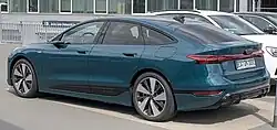 Audi A6 e-tron rear
