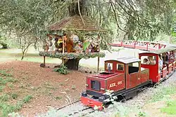 Audley End Miniature Railway Train