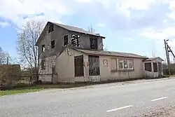 Ruins of Auduranna's shop, Lindi village, April 2023